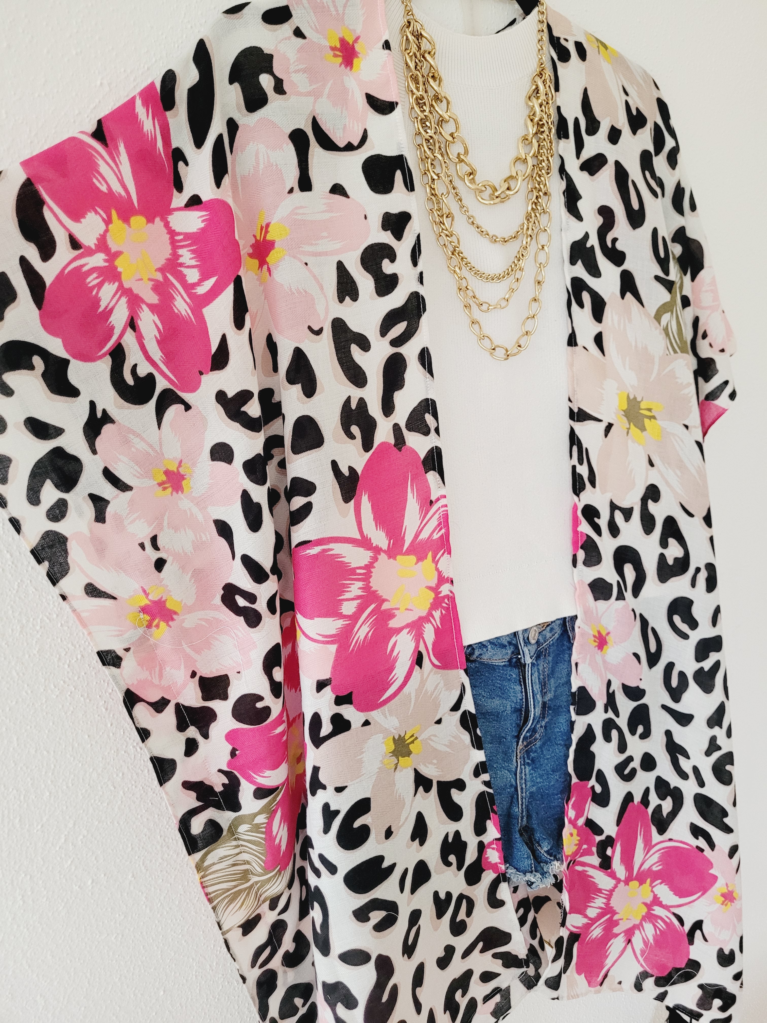 Leichter Strandkimono, Einheitsgröße