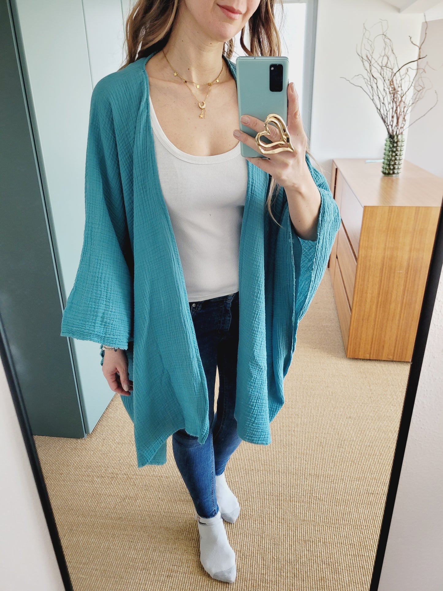 Bio Baumwolle Cardigan