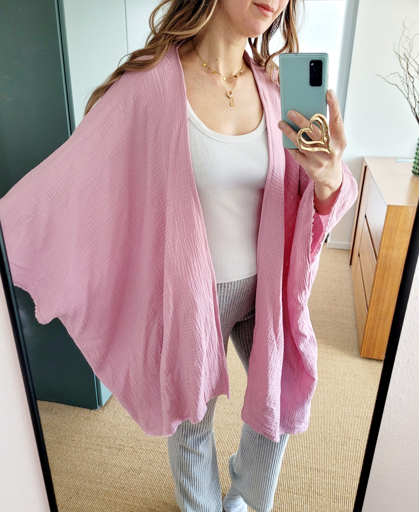 Bio Baumwolle Cardigan
