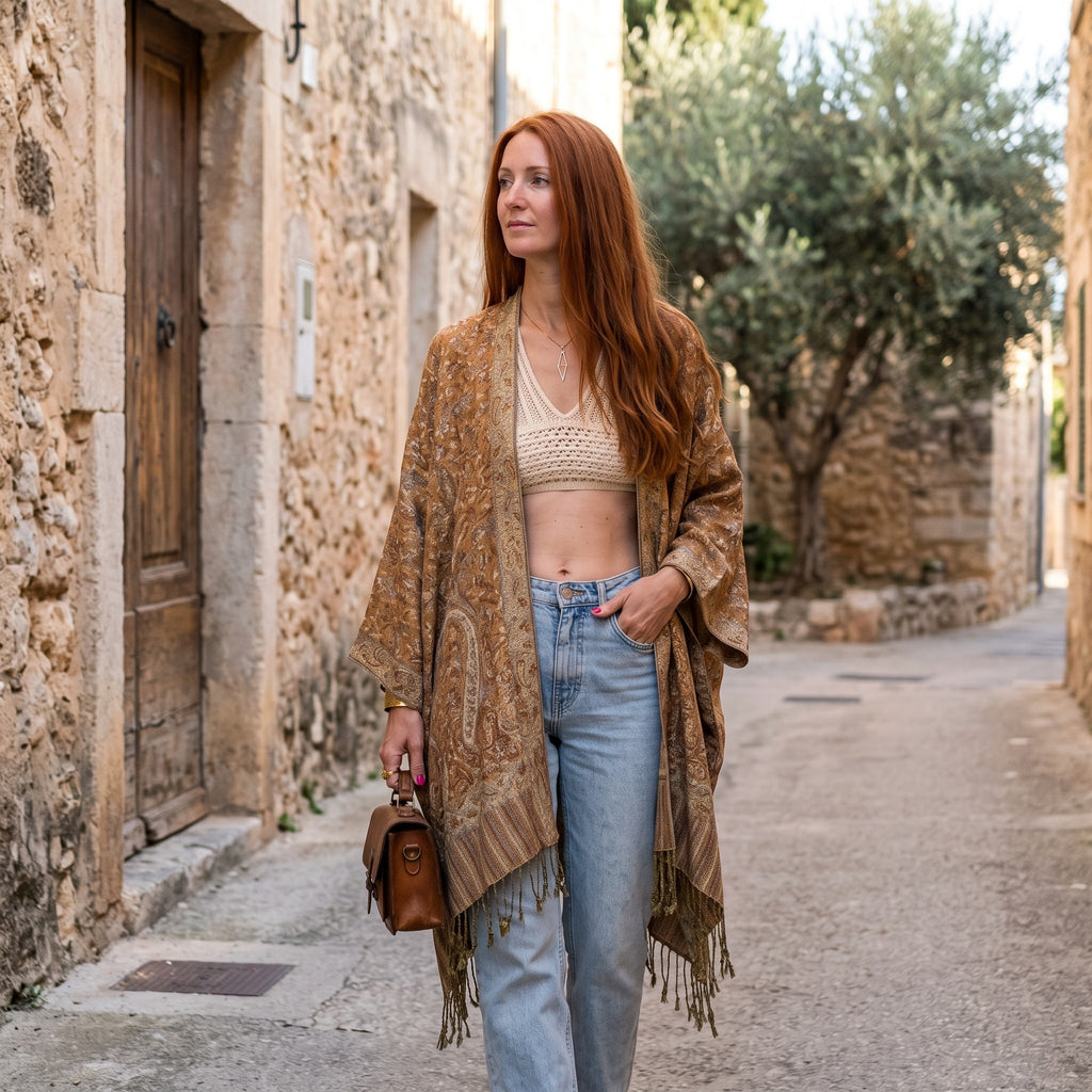Pashmina Kimono