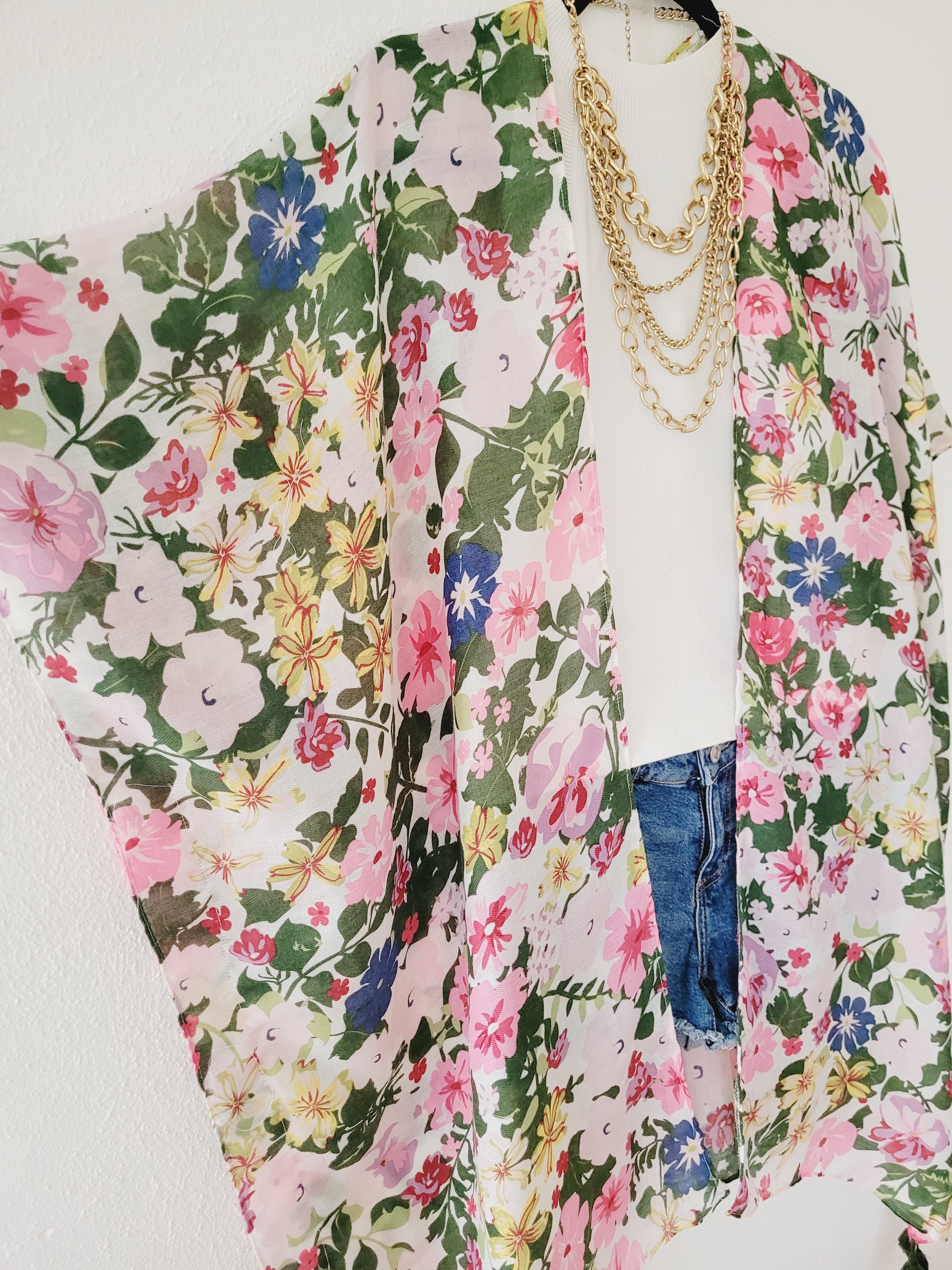 Leichter Strandkimono, Einheitsgröße