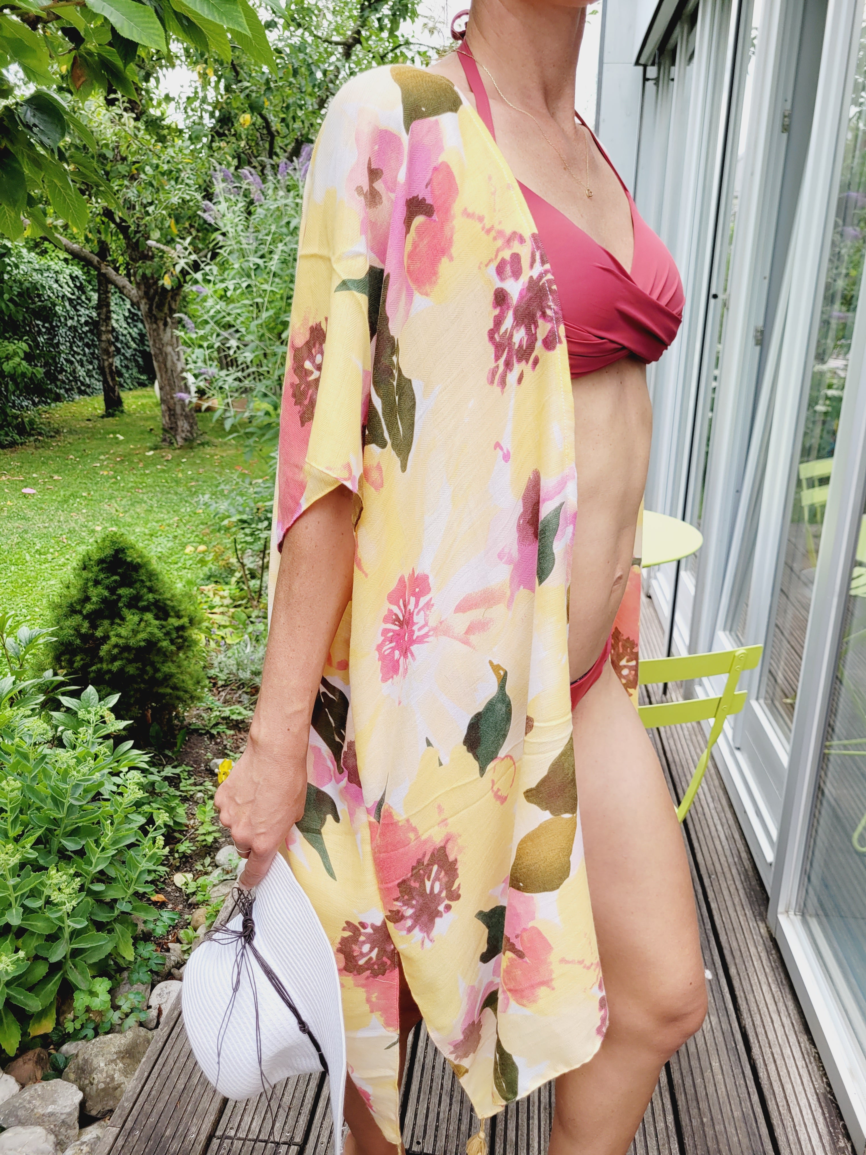Leichter Strandkimono, Einheitsgröße