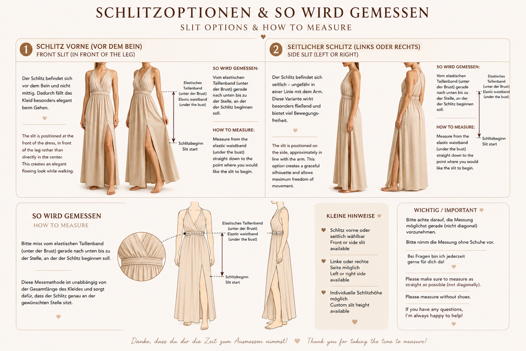 Wickelkleid in verschiedenen Farben