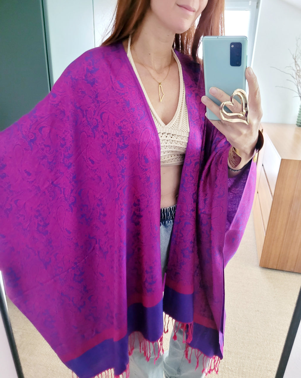 leichter boho Kimono