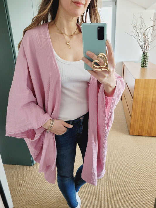 Bio Baumwolle Cardigan