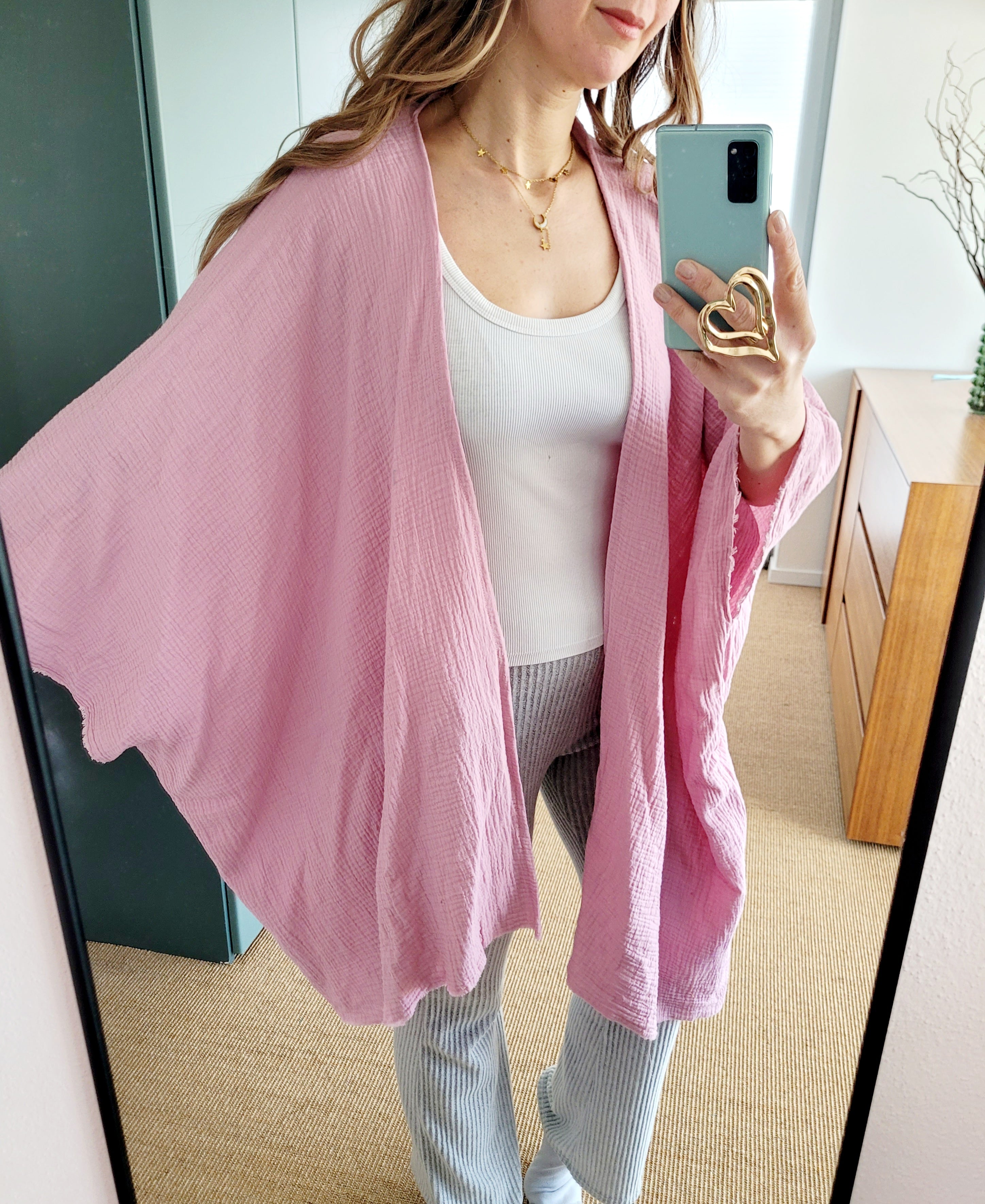 Bio Baumwolle Cardigan