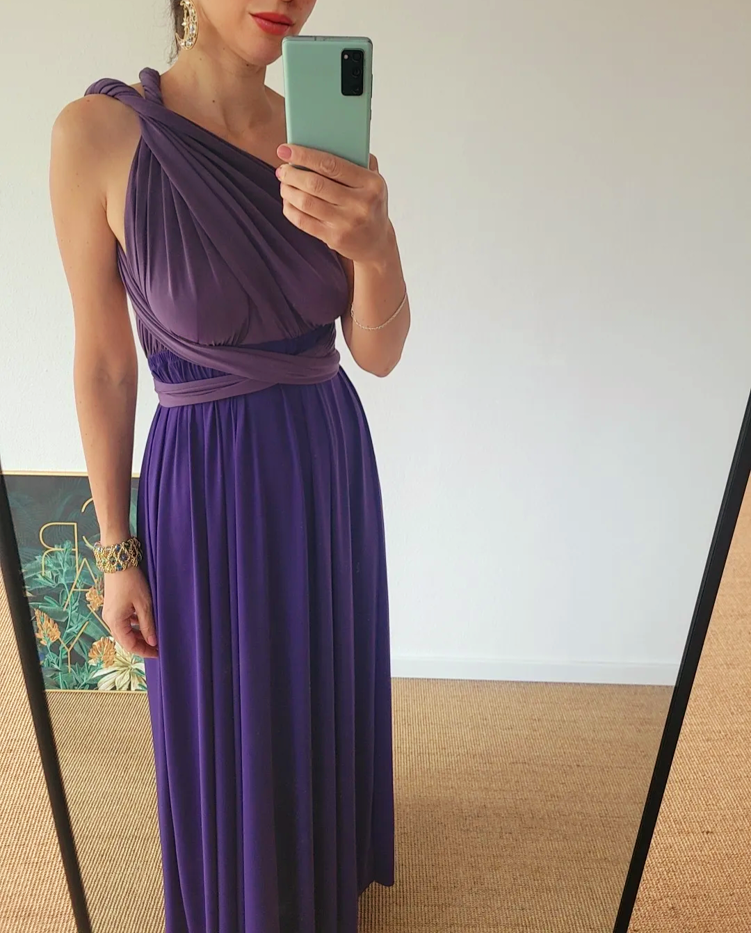 Buntes Infinity Kleid – Umstands- & Brautjungfernkleid