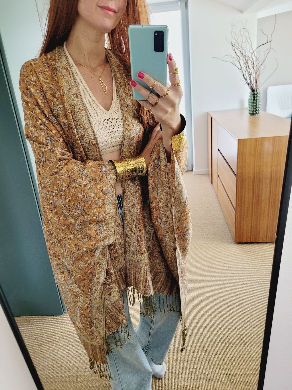 Pashmina Kimono