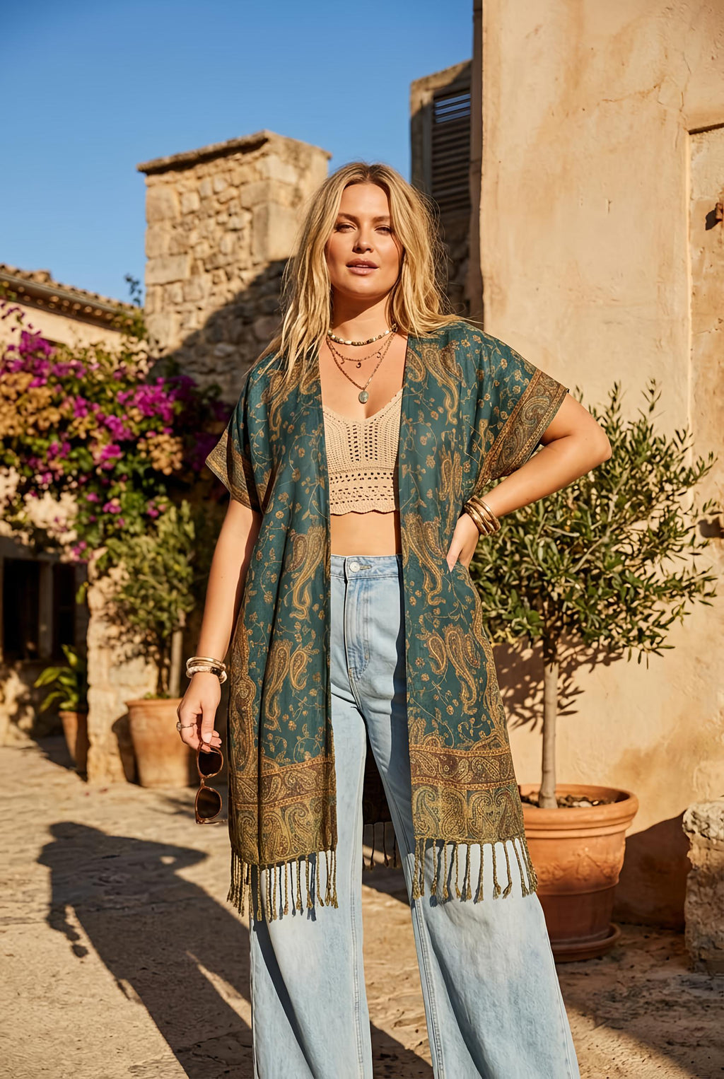 boho vest