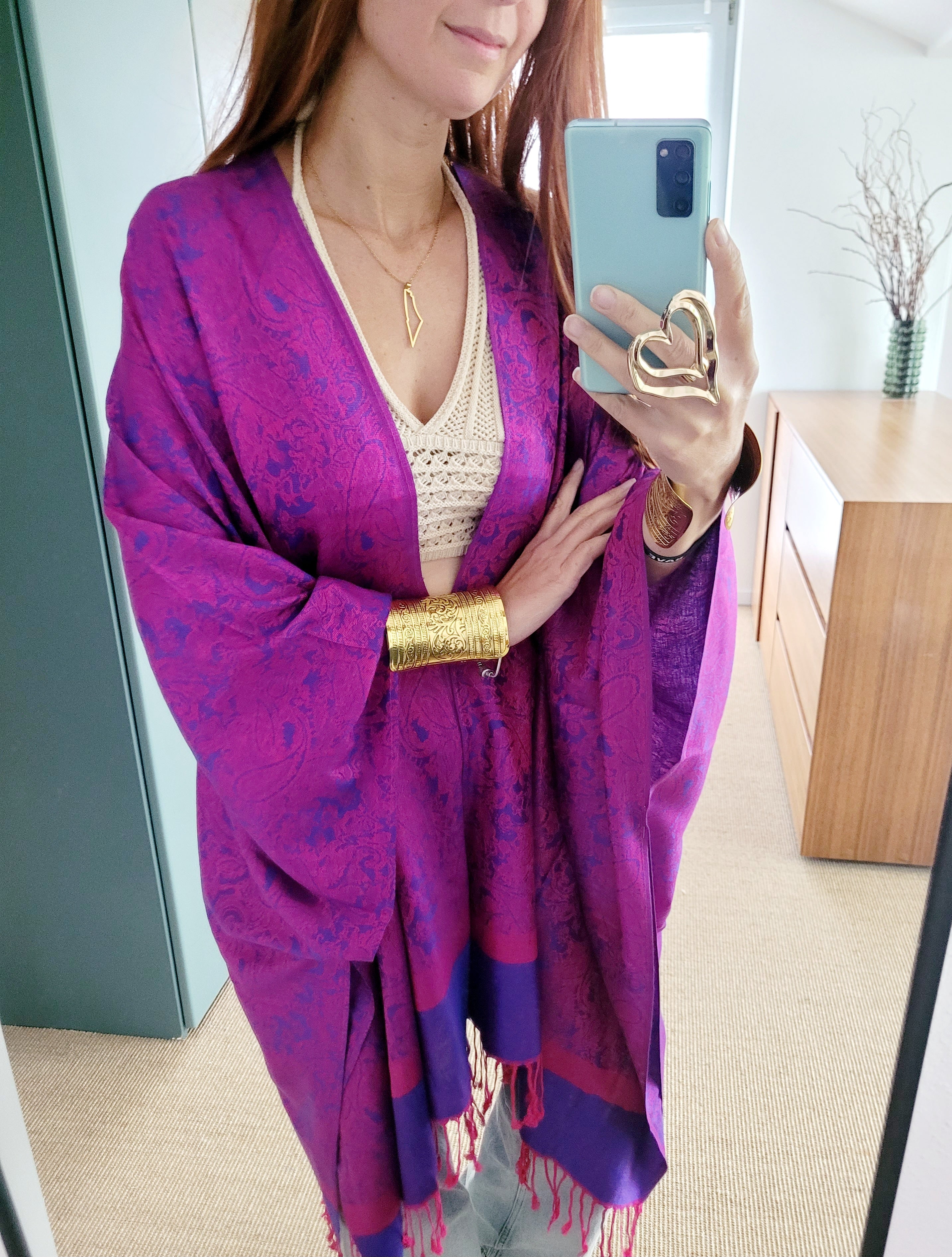 leichter boho Kimono