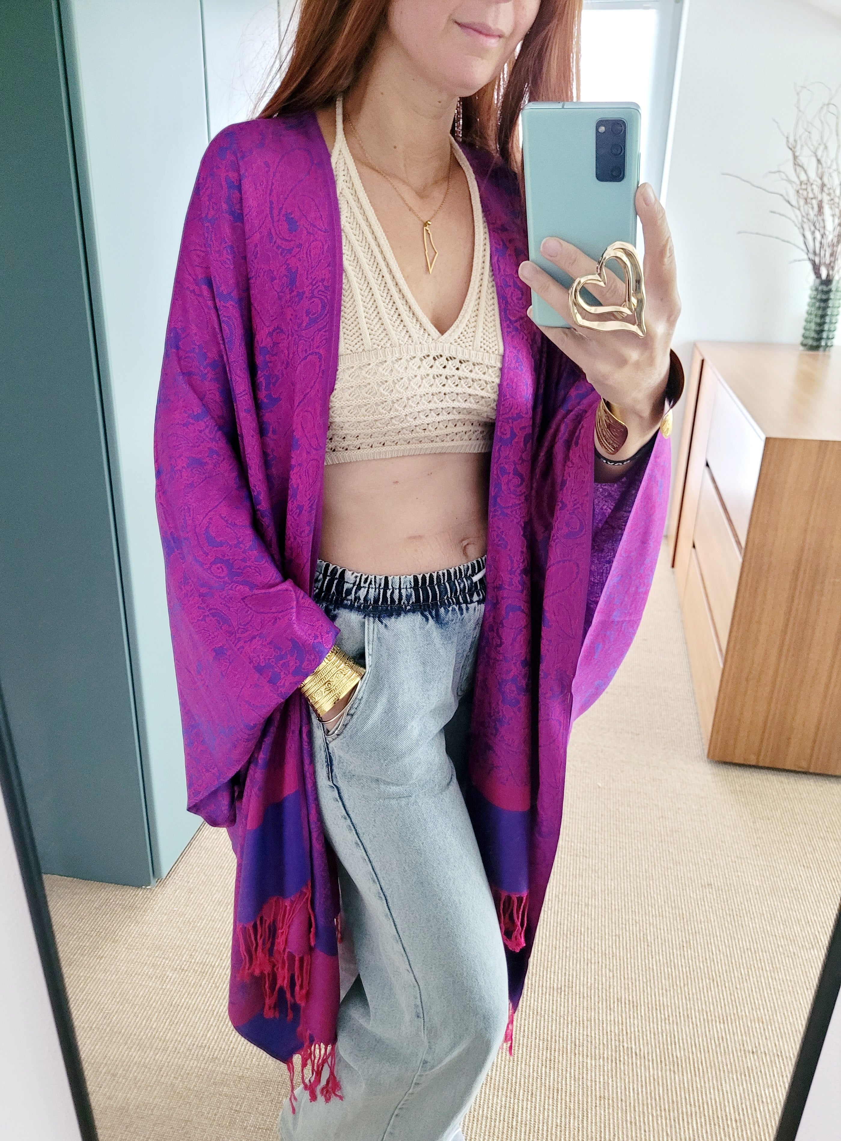 leichter boho Kimono