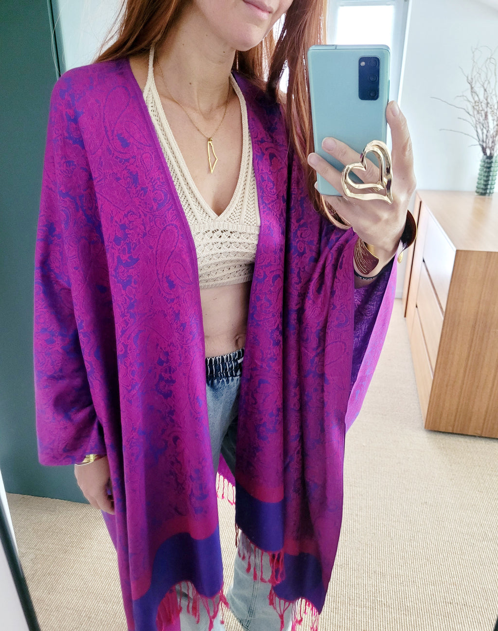 leichter boho Kimono