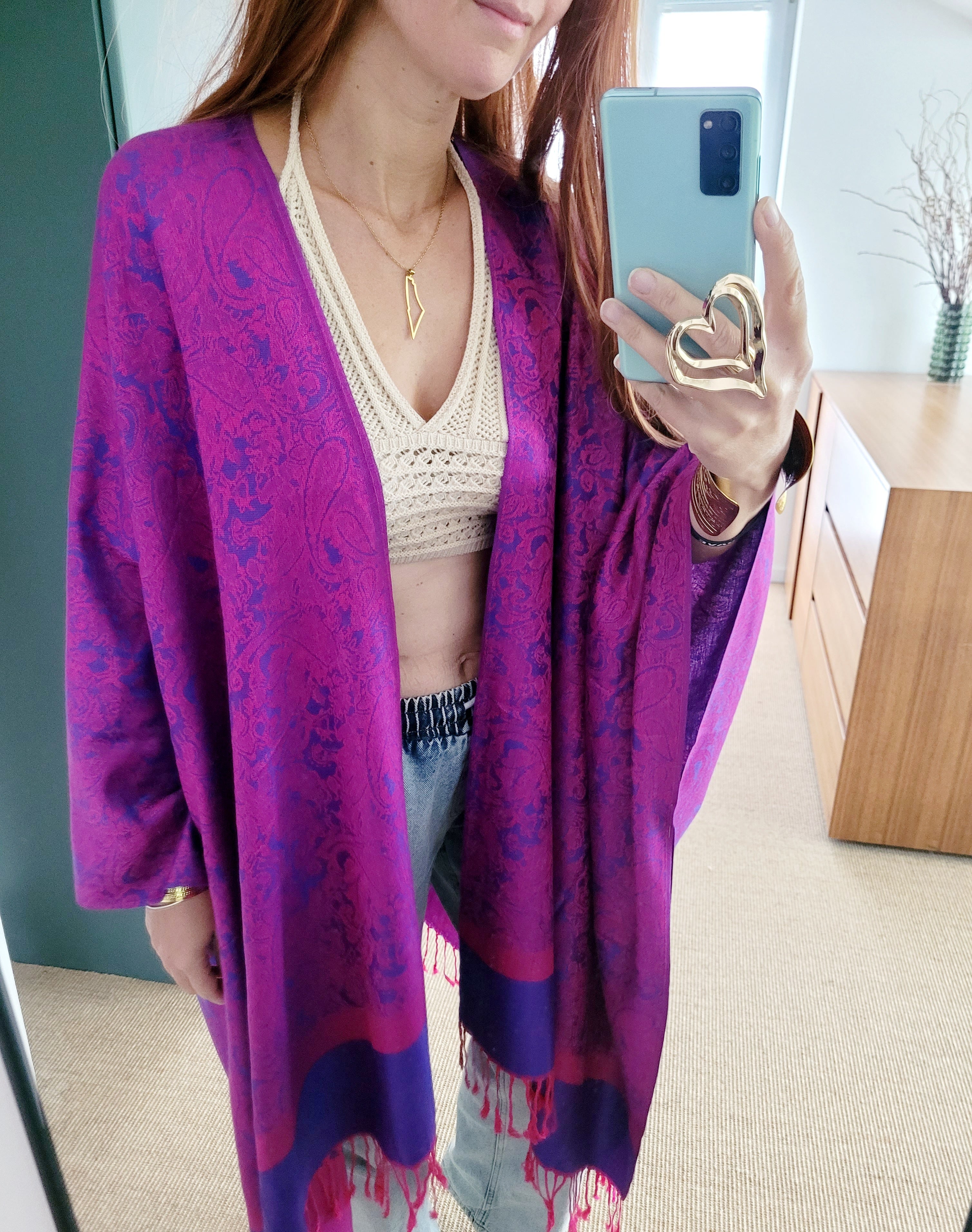 leichter boho Kimono